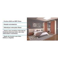 Quarto De Casal C/ Mesa De Cabeceira, Guarda Roupa C/ Espelh - 3