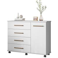 Conjunto Quarto De Casal Completo Caroline Branco - 6