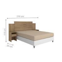 Conjunto Quarto De Casal Completo Caroline Amendola - 7