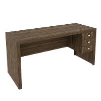 Mesa Para Escritório Home Office Me4113 Mdp Nogal - 1