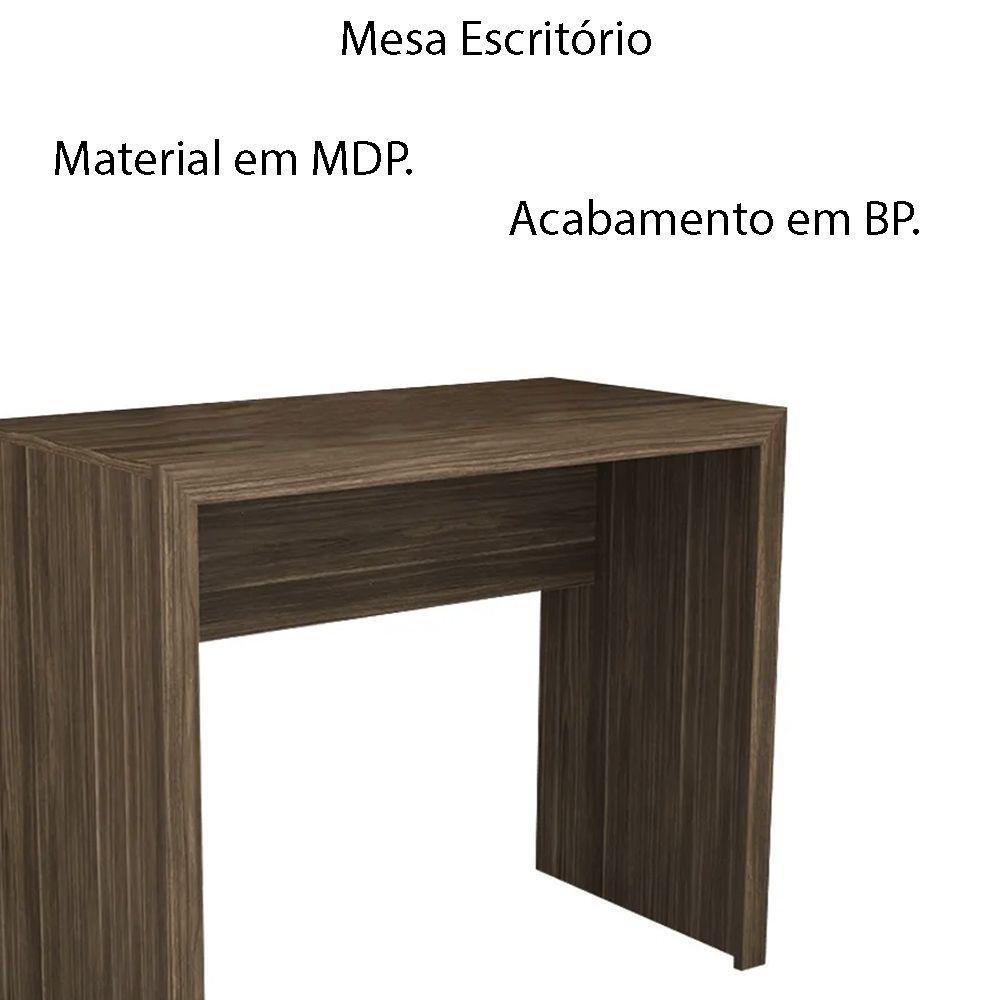 Mesa Para Escritório Home Office Me4139 Mdp Nogal - 5