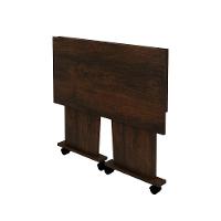 Mesa Com Rodizio Para Escritório Me4117 Mdp Rustico - 3