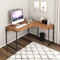 Mesa Angular Para Escritório Mdp preto