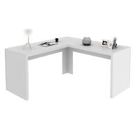 Mesa Angular Para Escritório Home Office Me4116 Mdp Branco - 1