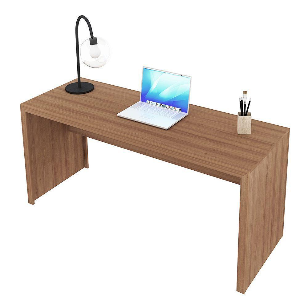 Mesa Para Escritório Home Office Me4109 Mdp Amendoa - 3