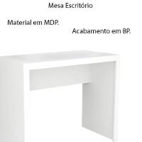 Mesa Para Escritório Home Office Me4139 Mdp Branco - 9