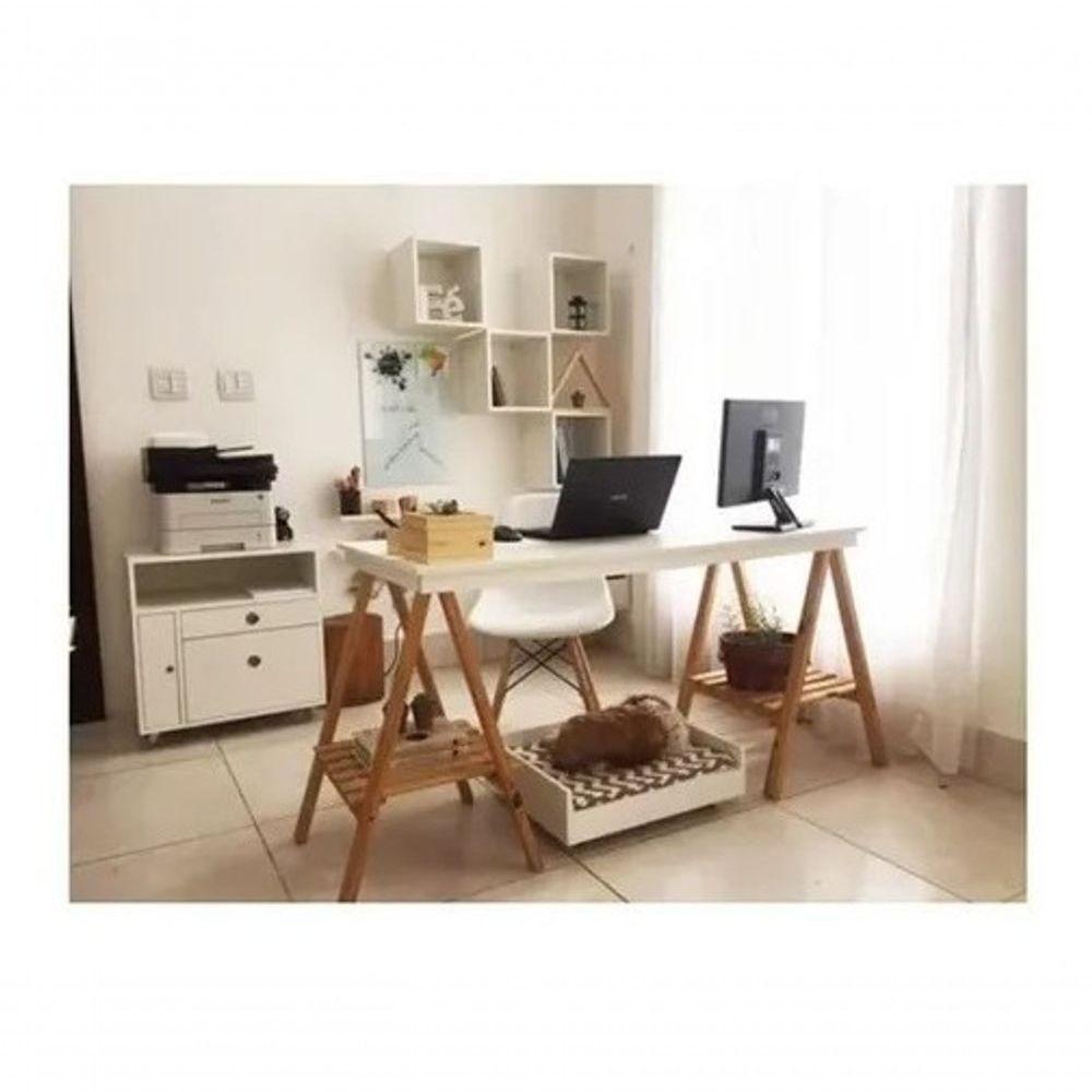 Kit Cavaletes De Apoio P/ Mesas E Ateliê Ferramenta 100cm - 3