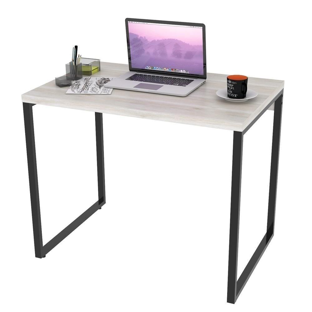 Mesa De Escritório Office 90cm Industrial Prisma C08 Snow - 1