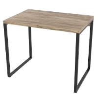 Kit 2 Mesas De Escritório Office 90cm Prisma C08 Carvalho