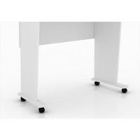 Mesa Para Notebook Com Rodízios Me4117 Branco - 4