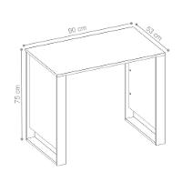 Mesa Para Computador Lewis Amendola Grafito - 4