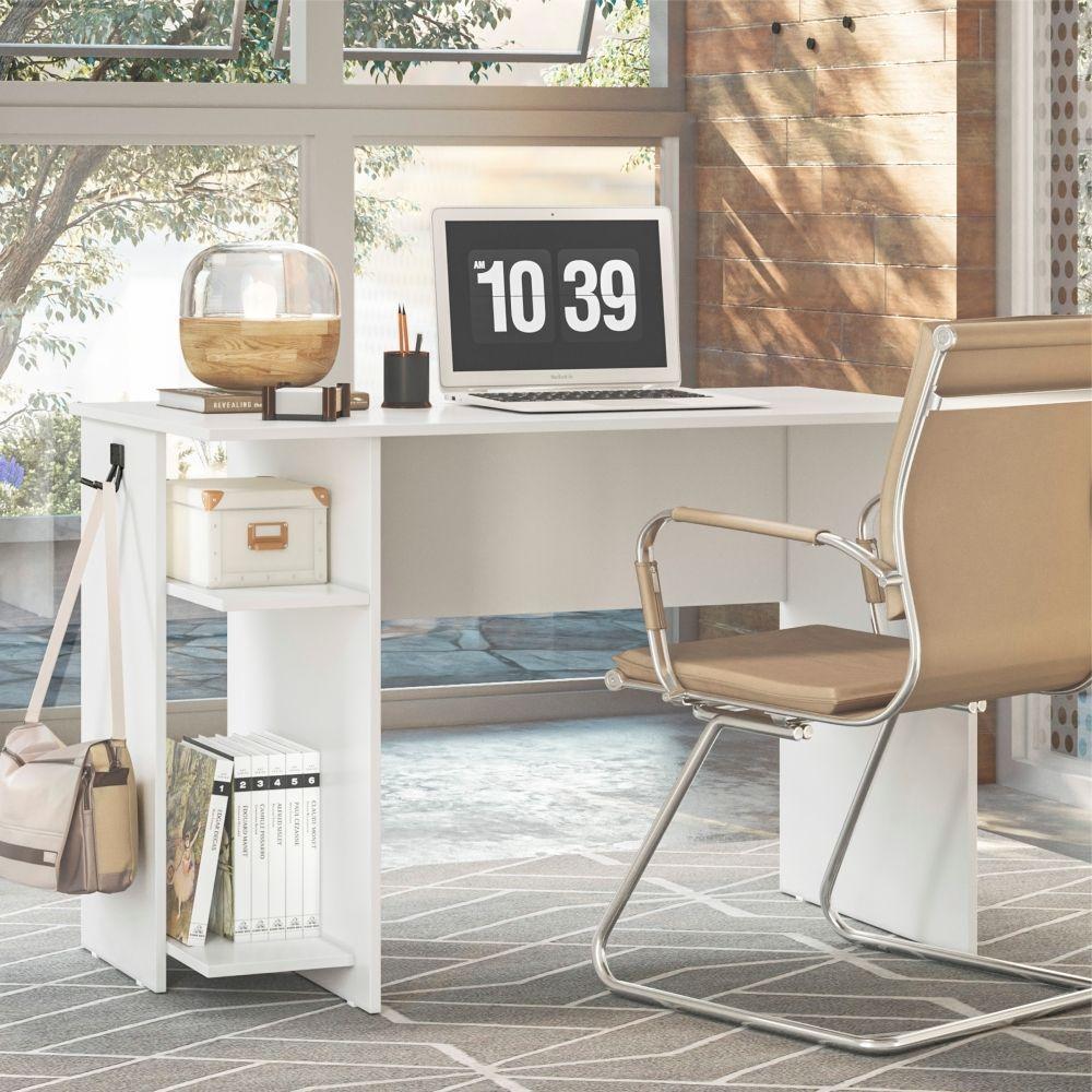 Mesa Para Escritório Oliver Branco - 1