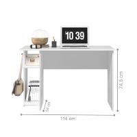 Mesa Para Escritório Oliver Branco - 4