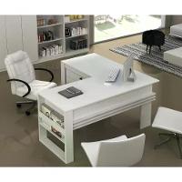Mesa Escrivaninha Angular Para Escritorio Me4145 Branco - 3