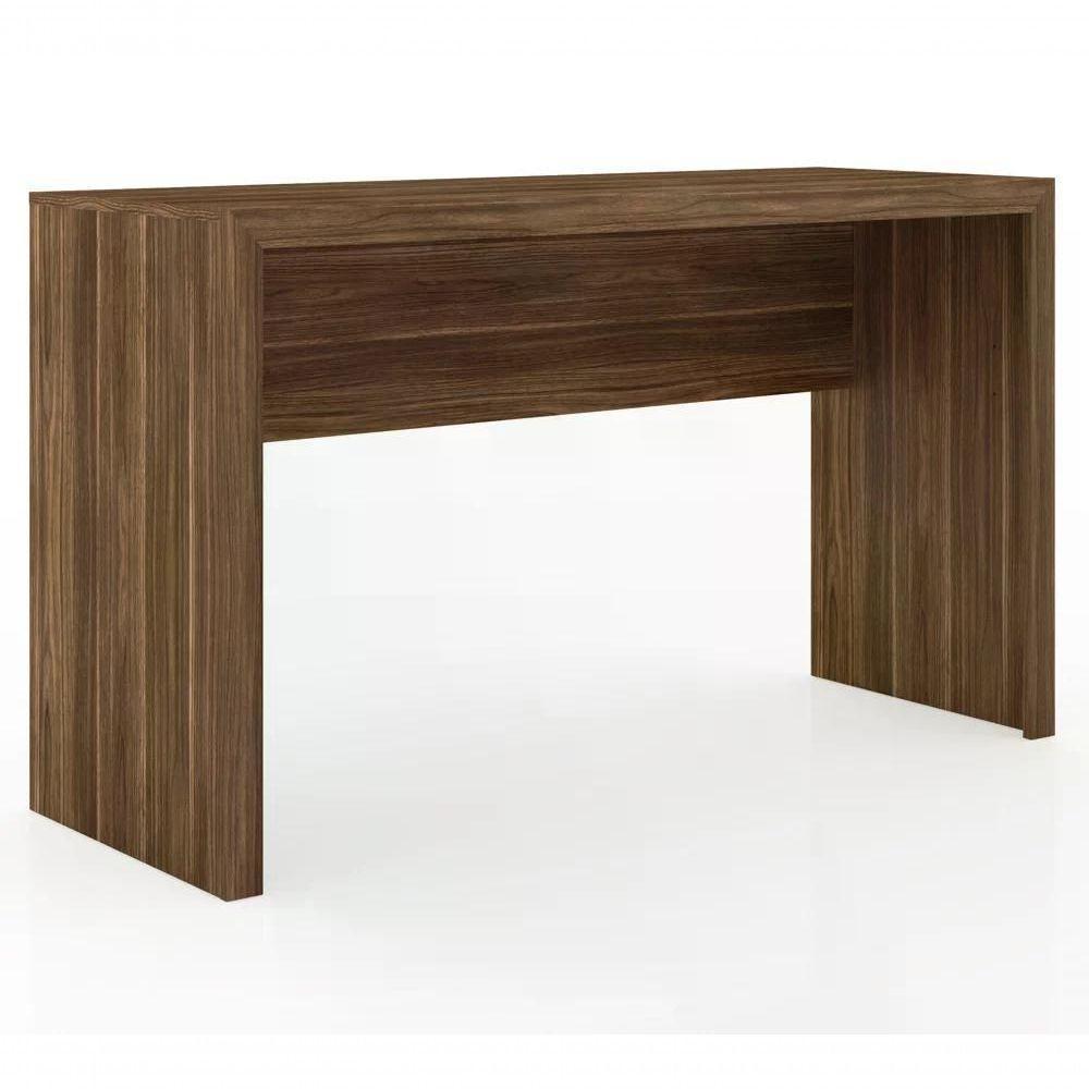 Mesa Escrivaninha Para Escritorio Me4135 Nogal Nogal - 1
