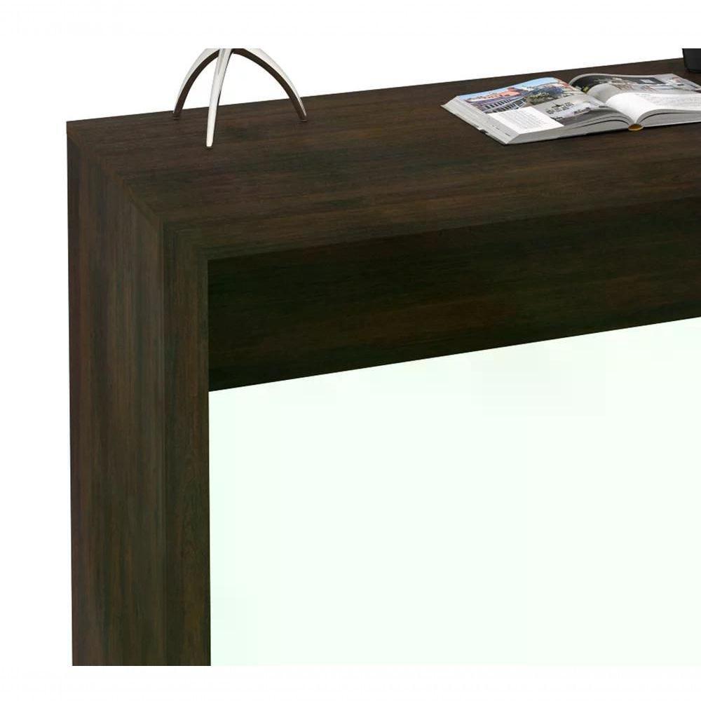 Mesa Escrivaninha Para Escritorio Me4135 Rustico Rustico - 4
