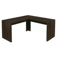 Escrivaninha Para Escritorio Angular Me4116 Rustico Rustico - 1