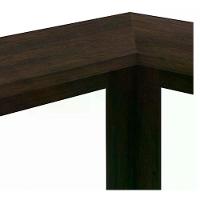 Escrivaninha Para Escritorio Angular Me4116 Rustico Rustico - 3