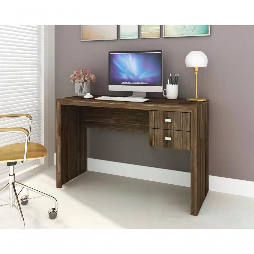 Mesa Para Computador / Escritorio Me4123 Nogal Nogal - 3