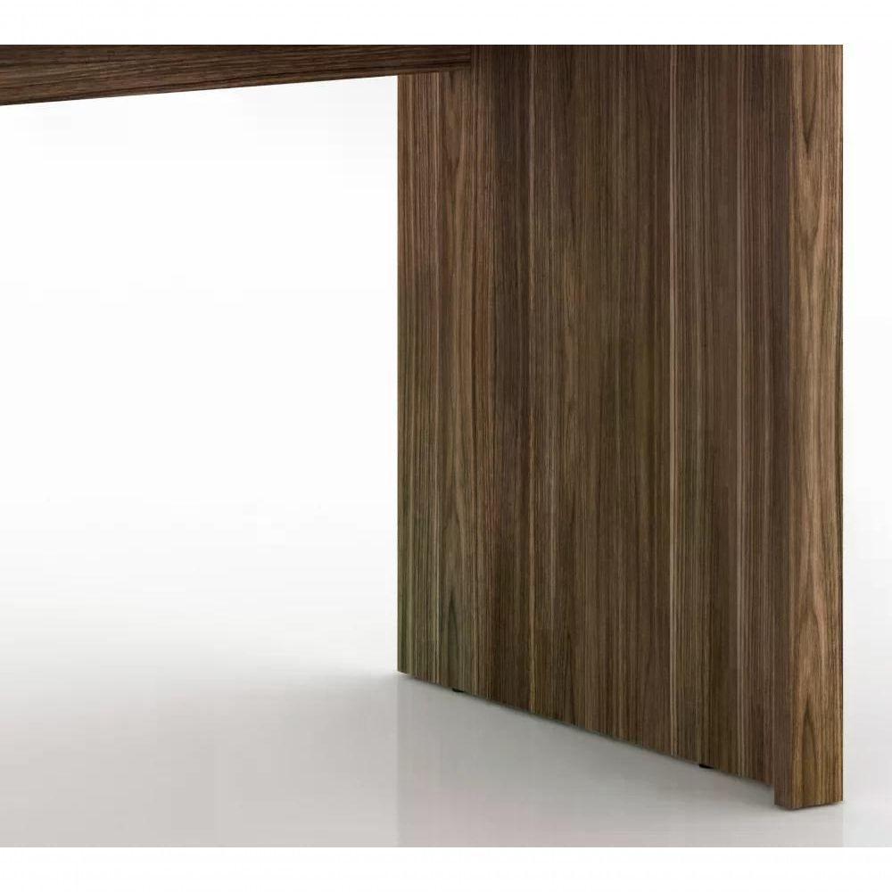 Mesa Para Computador / Escritorio Me4123 Nogal Nogal - 4