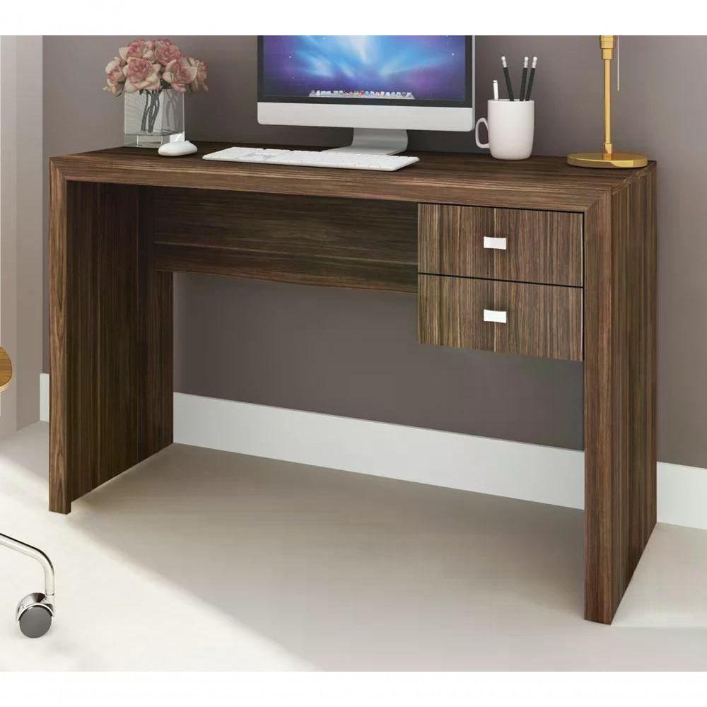 Mesa Para Computador / Escritorio Me4123 Nogal Nogal - 7