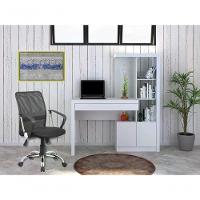 Escrivaninha Para Computador Com Armário Me4143 Branco - 3