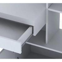 Escrivaninha Para Computador Com Armário Me4143 Branco - 7