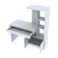 Escrivaninha Para Computador Com Armário Me4143 Branco - 10