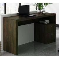Mesa Para Computador / Escritorio 2 Gavetas Me4130 Rustico - 5