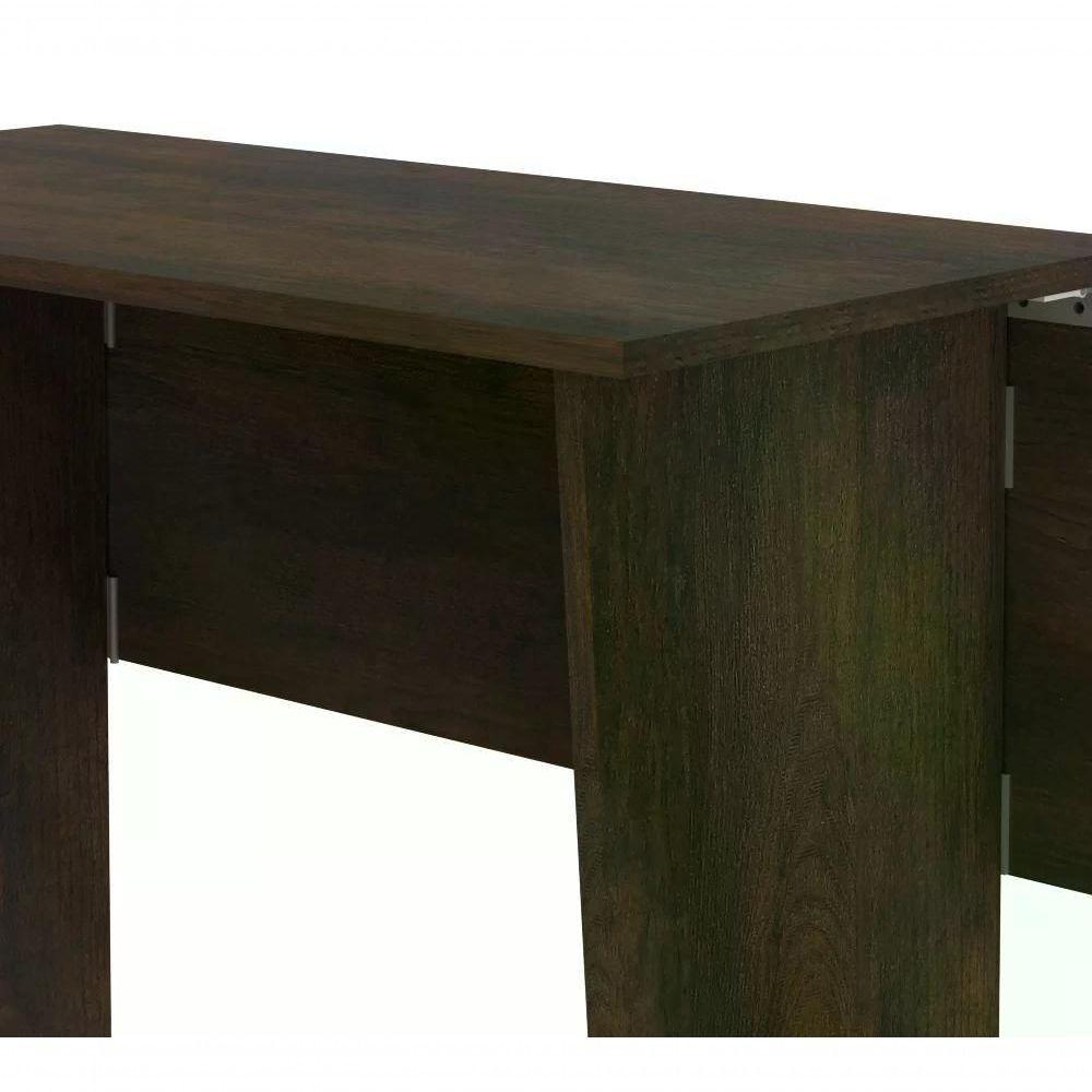 Mesa Multiuso Dobravel Para Notebook Me4117 Rustico Rustico - 2