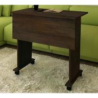 Mesa Multiuso Dobravel Para Notebook Me4117 Rustico Rustico - 5