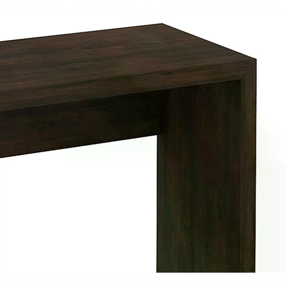 Escrivaninha 03 Gavetas Reversível Me4102 Rustico Rustico - 4