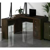 Escrivaninha De Canto Reversível Me4101 Rustico Rustico - 6