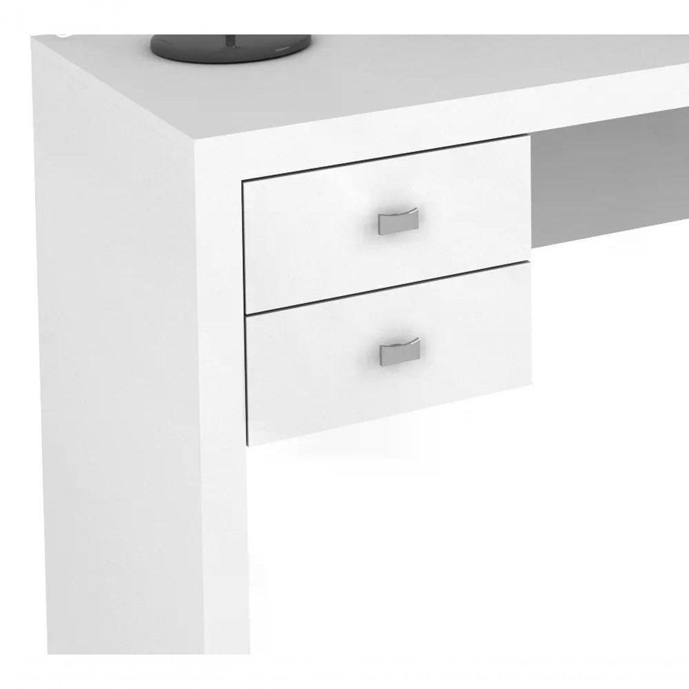 Mesa Para Computador / Escritorio Me4123 Branco Branco - 4