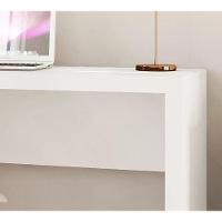 Mesa Escrivaninha Para Escritorio Me4135 Branco Branco - 13