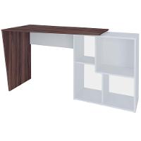 Mesa Para Escritório Escrivaninha Urban A02 Ipê Branco - 6