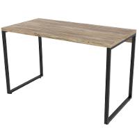 Mesa Para Escritório Estilo Industrial 120 Cm Carvalho - 3