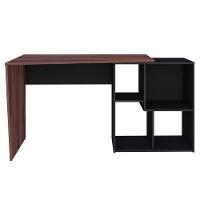 Mesa Para Escritório Escrivaninha Urban A02 Ipê Preto - 5