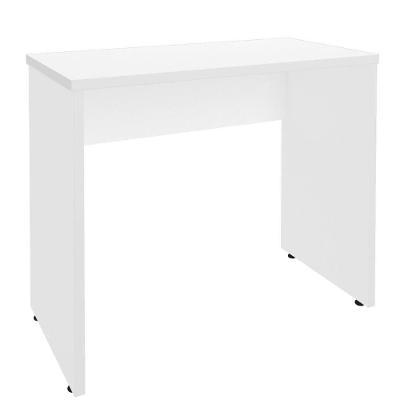 Mesa para Escritório Retangular Mary A02 Clássico em MDF 90.8cm Branco