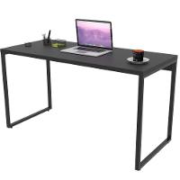 Kit 02 Mesas Para Escritório Home Office 135 Cm Preto Onix - 7