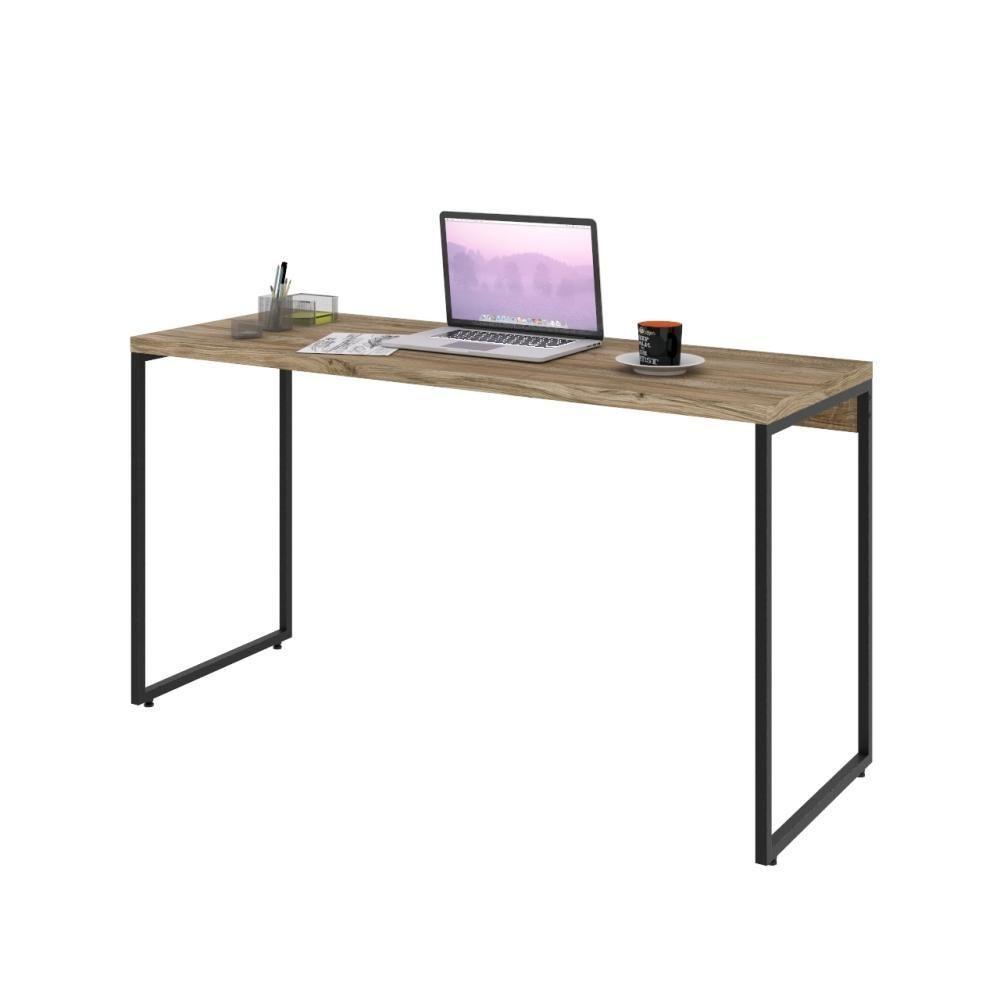 Mesa Para Escritório Industrial Aspen 135 Cm C01 Carvalho - 1