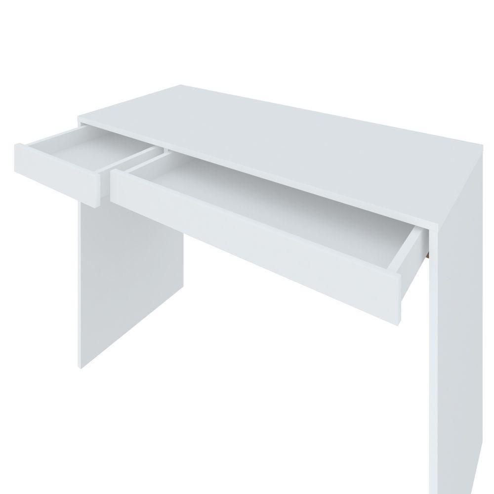 Mesa Para Escritório Escrivaninha College A02 Branco - 6