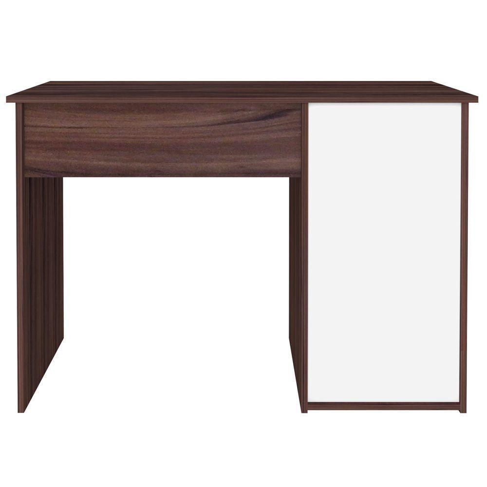 Mesa Para Escritório Escrivaninha Hall A02 Ipê Branco - 3