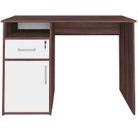 Mesa Para Escritório Escrivaninha Hall A02 Ipê Branco - 7