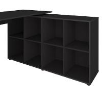 Mesa Para Escritório Extensível Escrivaninha Nero A02 Preto - 7