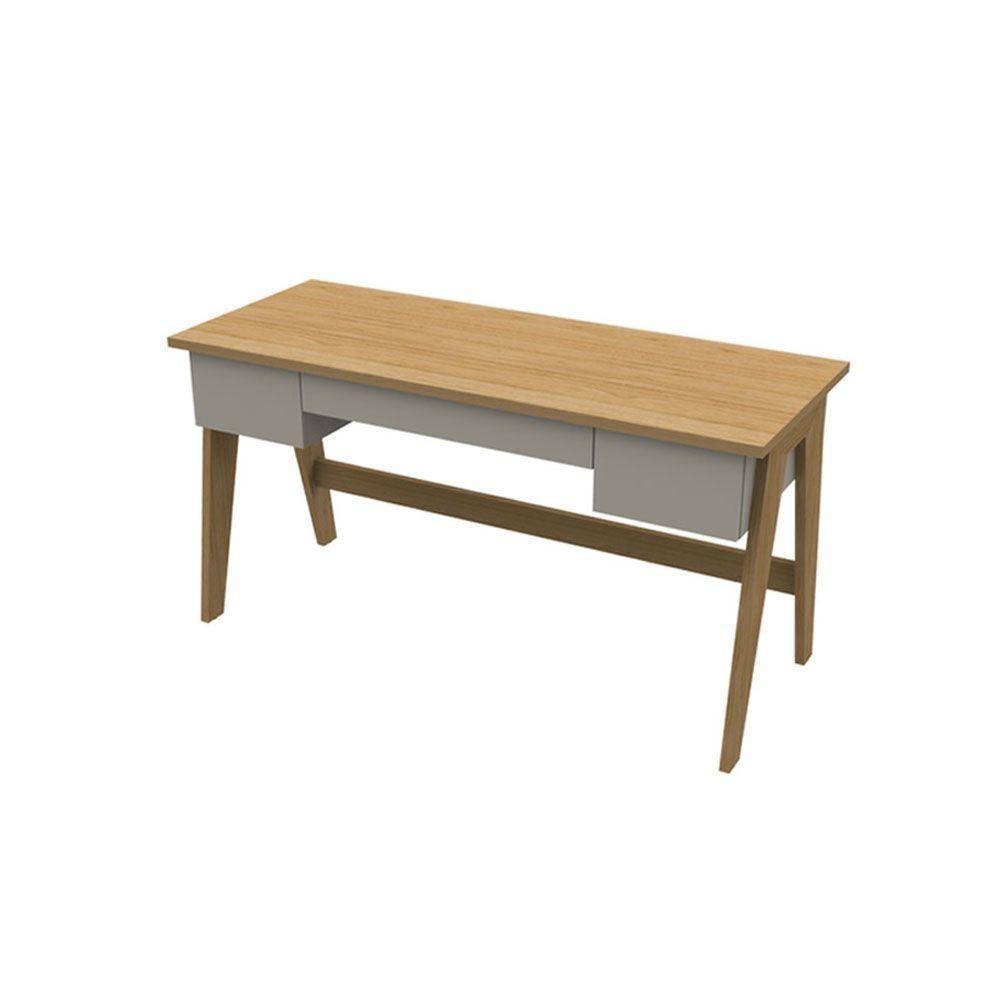 Escrivaninha Trend Com 03 Gavetas Hanover E Off White - 8