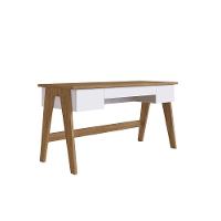 Escrivaninha Trend Com 03 Gavetas Hanover E Off White - 1