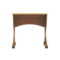 Mesa para Computador Dobrável Rodízios Freijó - 3