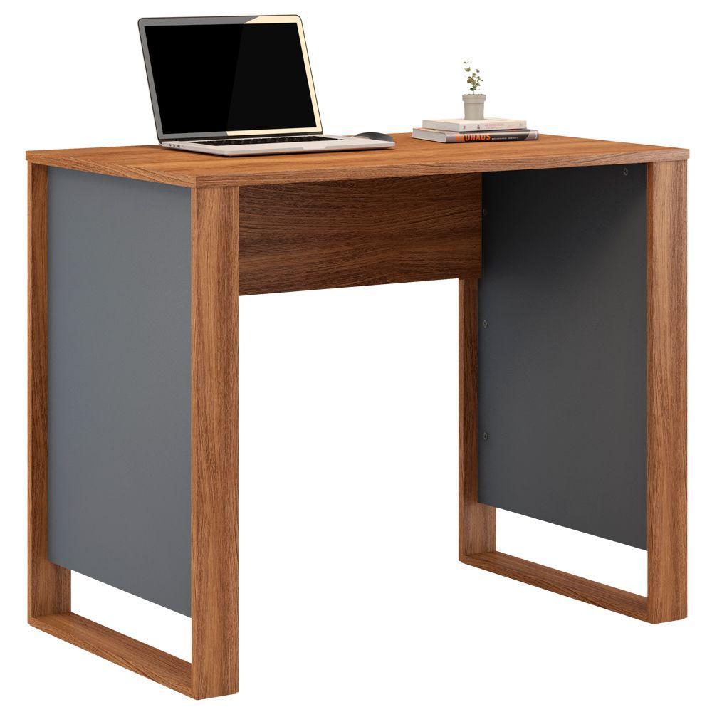 Mesa Computador Office Morada 90cm Amendola Grafito - 3