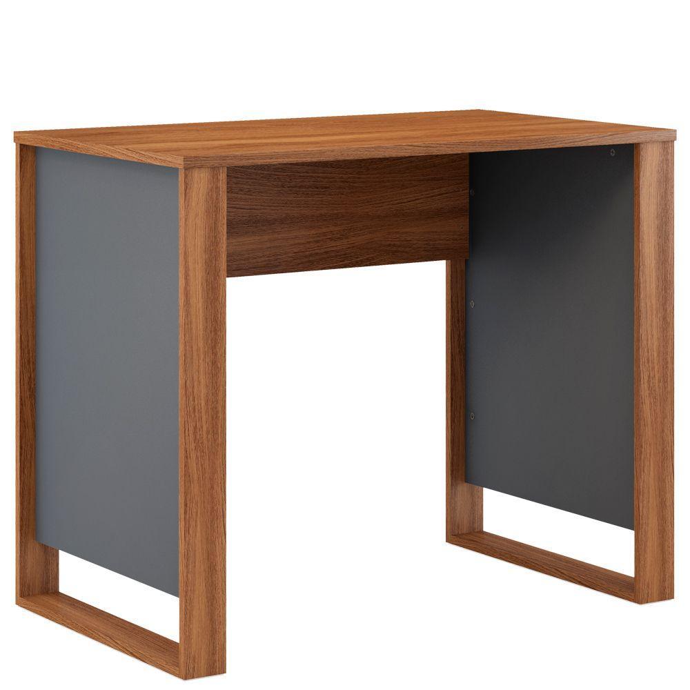Mesa Computador Office Morada 90cm Amendola Grafito - 4